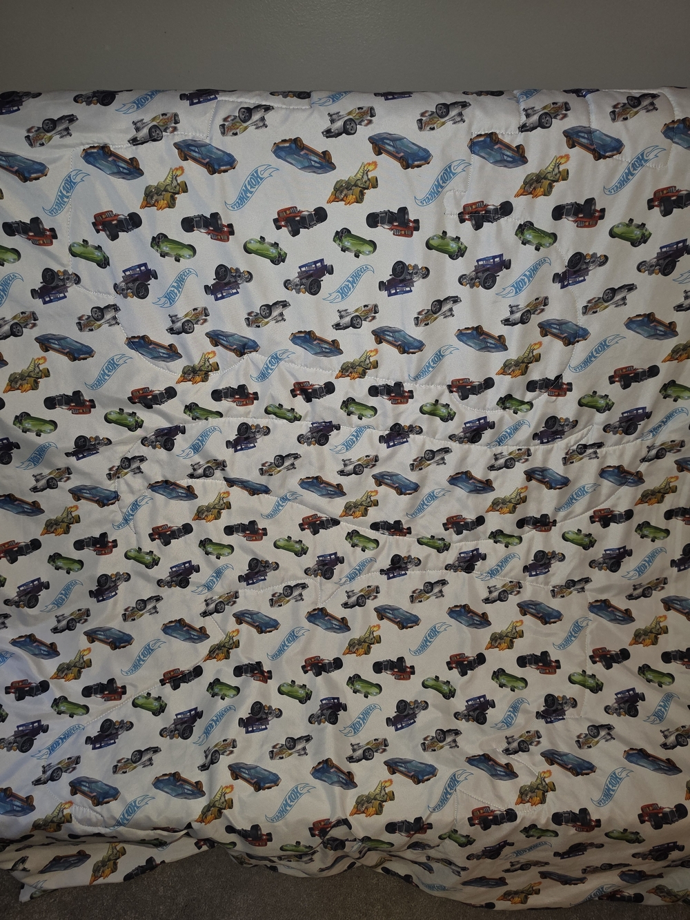Hot Wheels Toddler Bedding Set - Picture 2 of 3